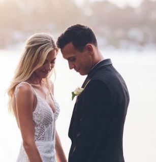 Sarah Arnold daughter Elissa married her husband Trent Sainsbury in 2017 after dating for six years.